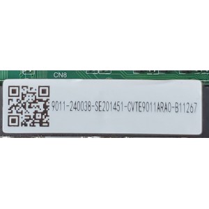 MAIN FUENTE PARA HKPRO ((ROKU TV)) / NUMERO DE PARTE 240038 / TPD.SK308CL.PB751 / 9011-240038 / SE201451 / CVTE9011ARA0 / B11267 / GWL22010130 / B22010918-0A01677 / DISPLAY LC320DXQ (SM)(A8) / MODELOS HKP32R01 / SI32RF